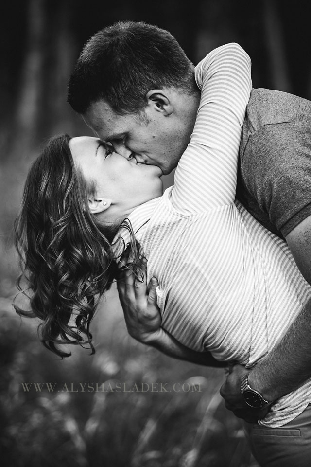 Red Deer engagement photos