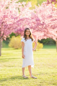 LDS baptism portrait session, Edworthy Park, Spring mini session